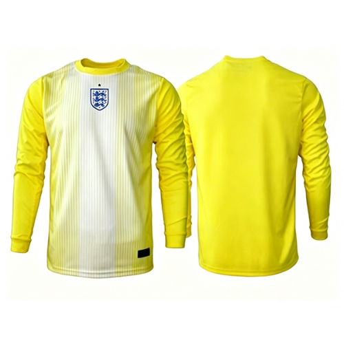 Billige Fotballdrakt England Keeper Replika Bortedrakt VM 2026 Langermet Billige Fotballdrakt England Keeper Replika Bortedrakt VM 2026 Langermet